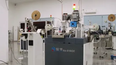 Crimpadora de terminales de dos lados de alambre de alta precisión, RH-016CC