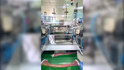 Máquina de crimpado de terminales de dos lados e inserción de sellos de un lado / inserción de carcasa, RH-014CC
