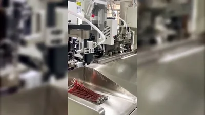 Máquina de crimpado de terminales de dos lados e inserción de sellos de un lado, RH-022CC