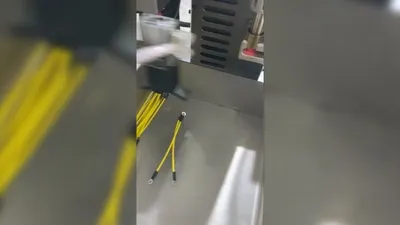 Máquina de crimpado y termoretráctil de terminales de dos lados, RH-023CC