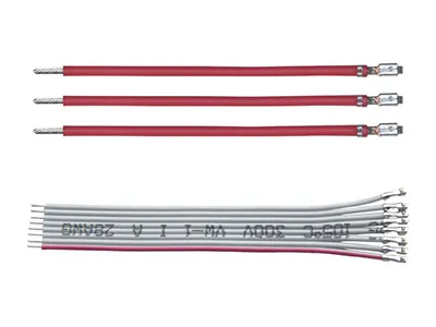 RH-08CC (Cable plano, estañado de 1 lado y crimpado de 2 lados)